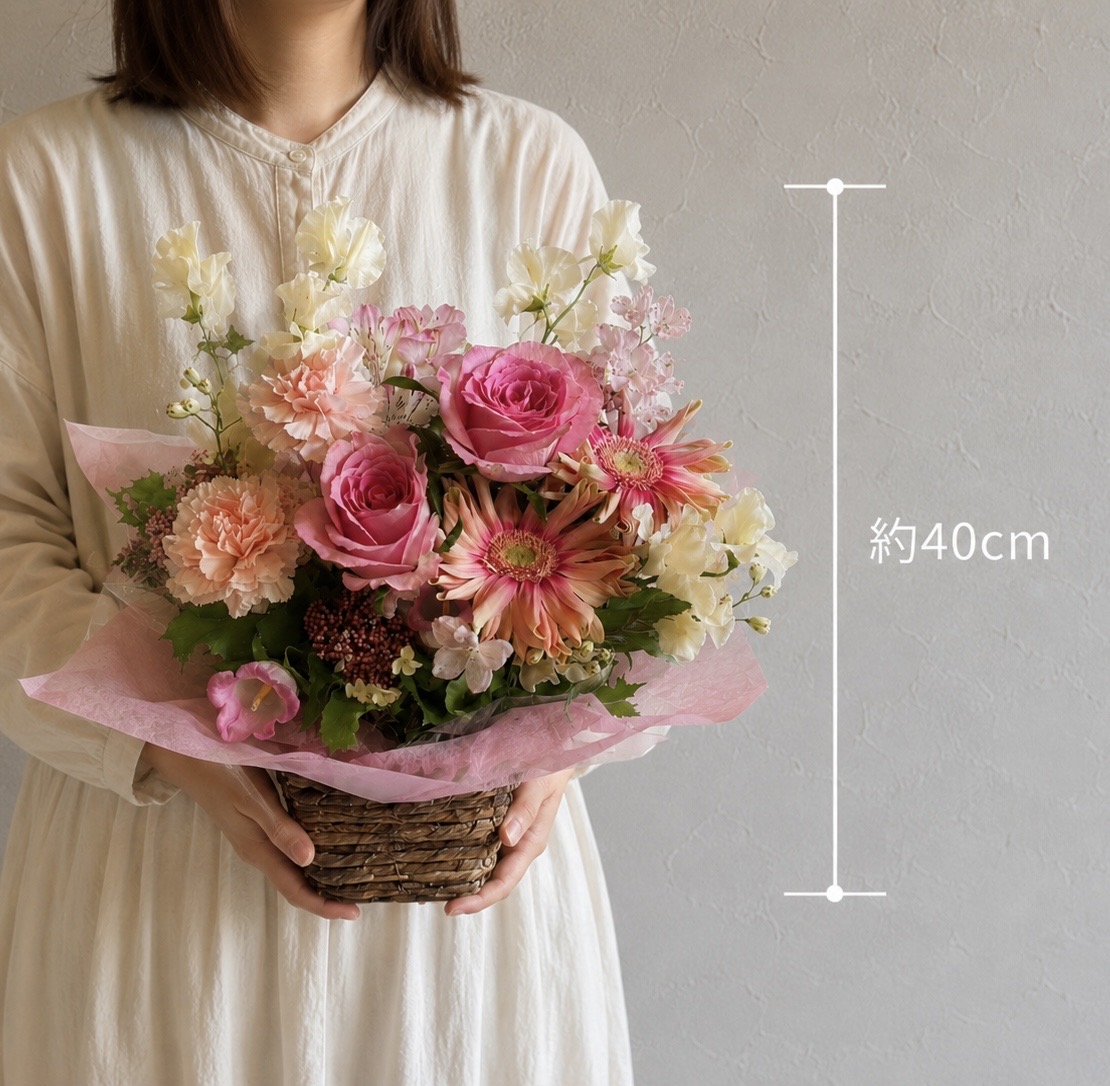 Fresh Flower Arrangement -Pink- 3