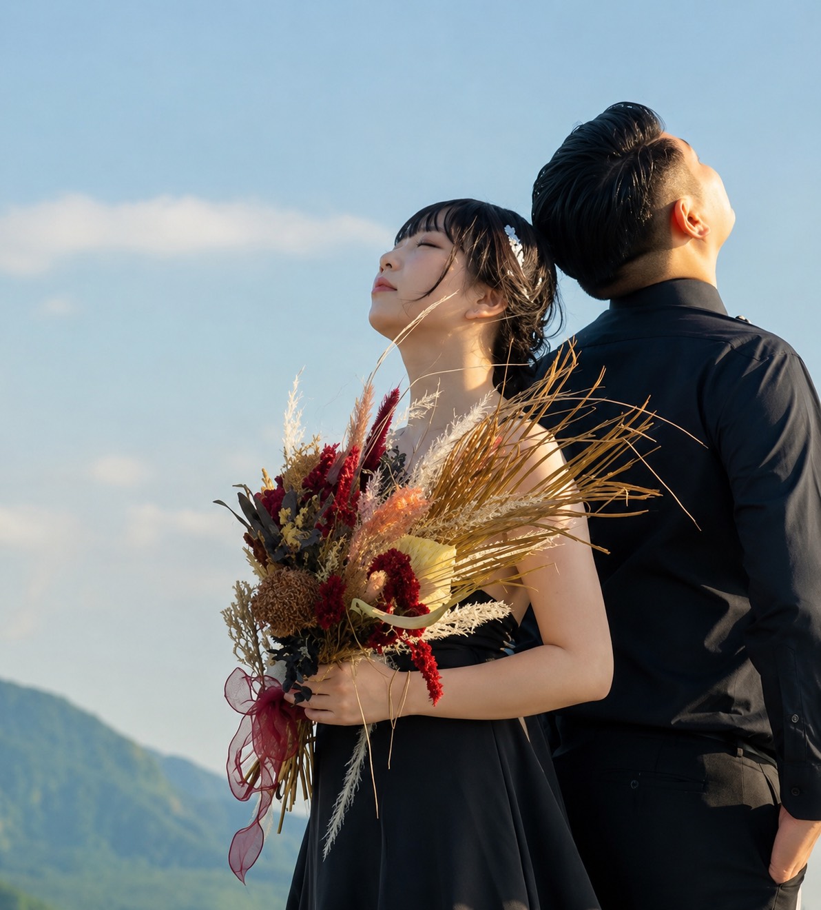 花嫁さまの似合わせドライフラワーブーケ 2